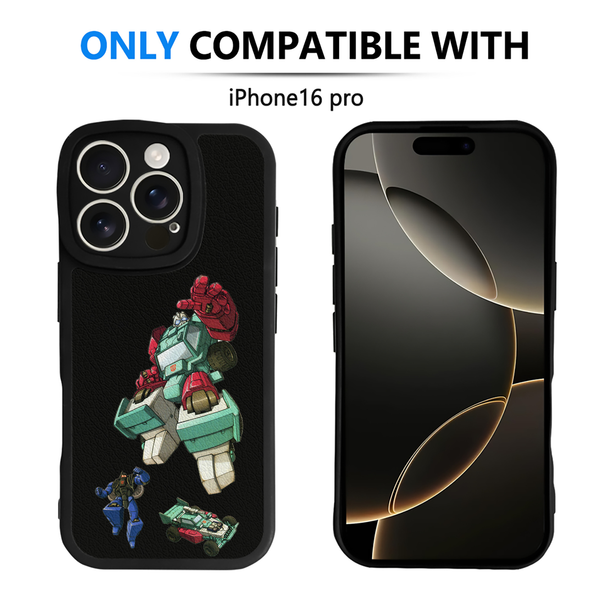 （画像用）  【iPhone 16シリーズ対応】シリコンスマホケース（レザー調） 材質：シリコン